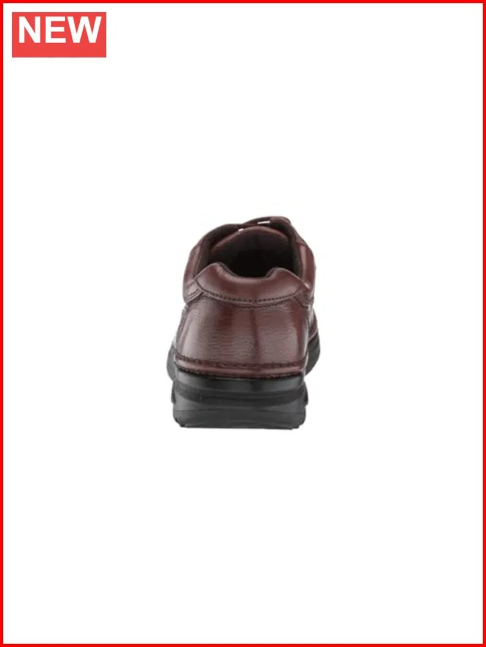 Tumbled Leather Lace-Up Walking Oxfords with Comfort Gel Cushioning